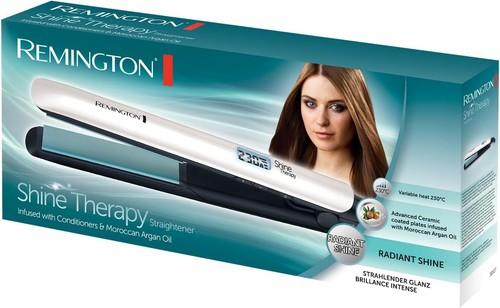 Remington Shine Therapy Hair Straightener Ceramic Argan Oil S8500 Digital