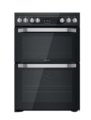 Hotpoint HDM67V9HCB/U Electric Double Cooker - Black (Discontinued)