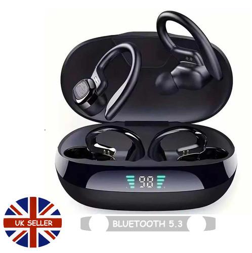 Sports Ear Hook Wireless Earbuds Over Ear Running Gym Headphones Bluetooth Tws