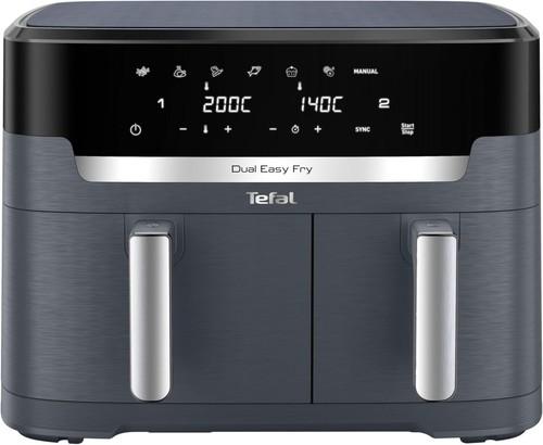 Tefal EY942HG0 Easy Fry Dual XXL Air Fryer Double Chamber Hot Air Fryer 11L Coal