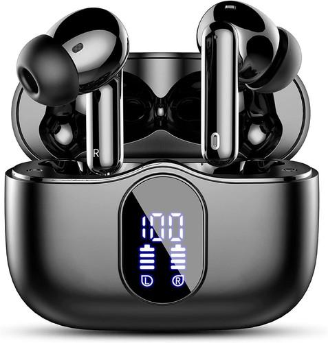 Wireless Earbuds,Bluetooth 5.3 Headphones In Ear with 4 ENC Noise Cancelling Mic