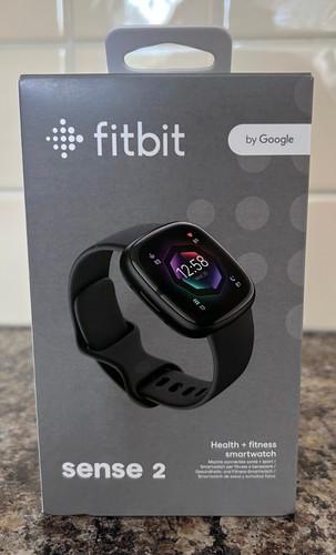 Fitbit Sense 2 Health & Fitness Smartwatch GPS cEDA ECG Black/Graphite UNOPENED