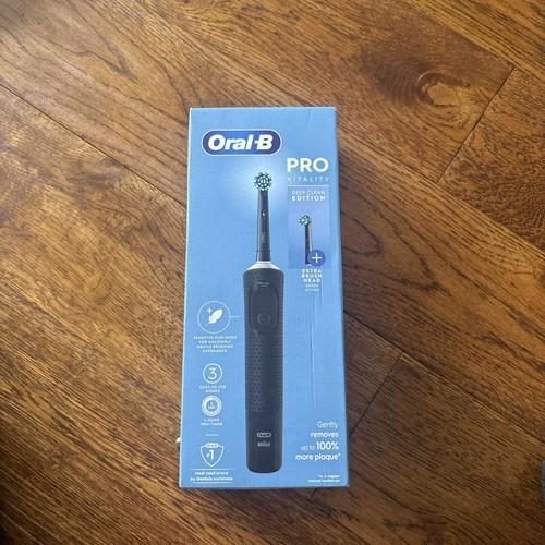 Oral-B Vitality PRO Electric Toothbrush - Black + Extra Brush head !!