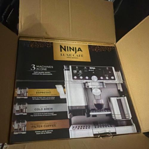 Ninja Luxe Café Pro Series 3-in-1 Espresso Cold Brew Filter Coffee Machine