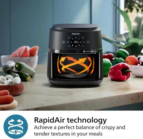 Philips Air Fryer 2000 Series Single basket 6.2L with Viewing Window
