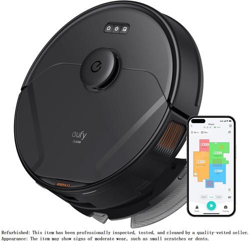eufy X8 Pro Robot Vacuum Cleaner with Mop 4000 Pa Powerful Suction Deep Cleaning