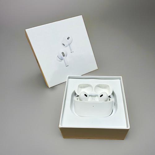 Apple AirPods Pro 2 In-Ear Bluetooth Wireless Earbuds w/ Charging Case White