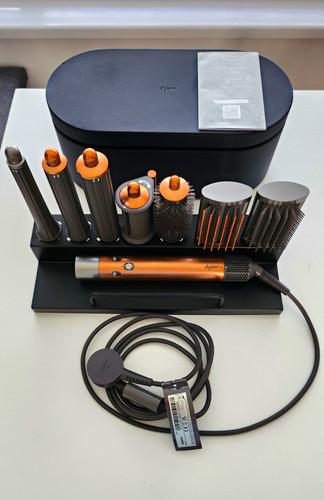 Dyson Airwrap Complete Long Set w/ 30mm 40mm 20mm Barrels, Brushes, Case/Stand