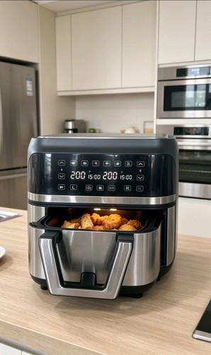 Dual Zone Air Fryer | 9 Litre Capacity | Multi Drawer | Digital Touchscreen |