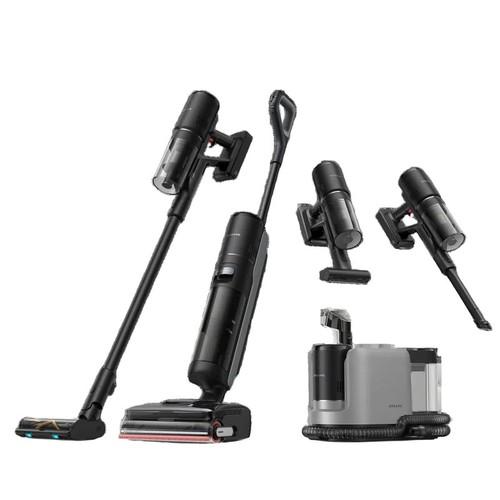 Dreame H15 Mix Bagless Cordless Stick Vacuum Cleaner Set, Black/Grey